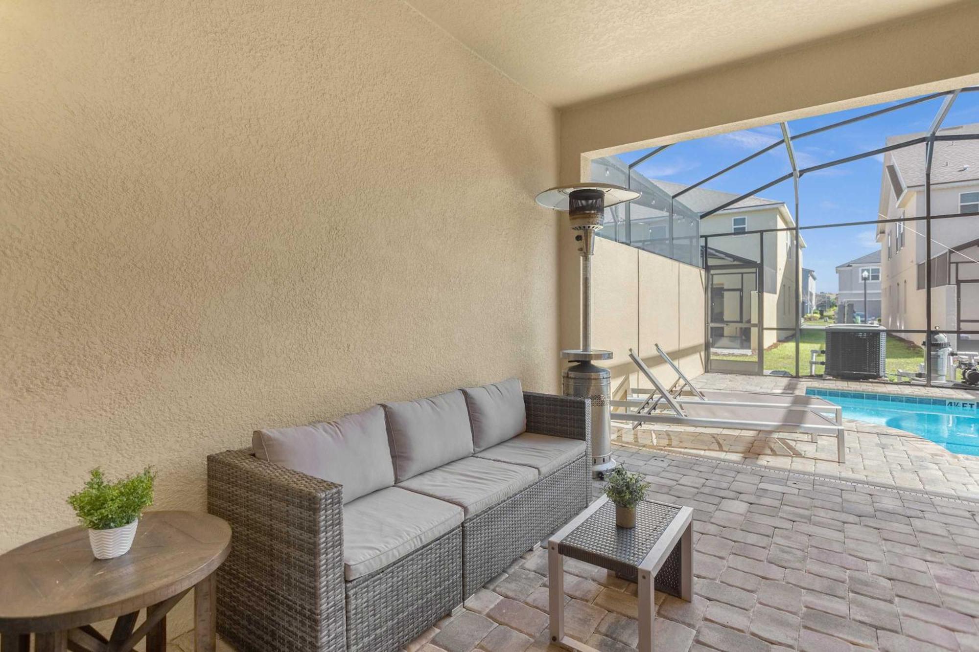 4Br Villa Home With Private Pool Near Disney Киссимми Экстерьер фото