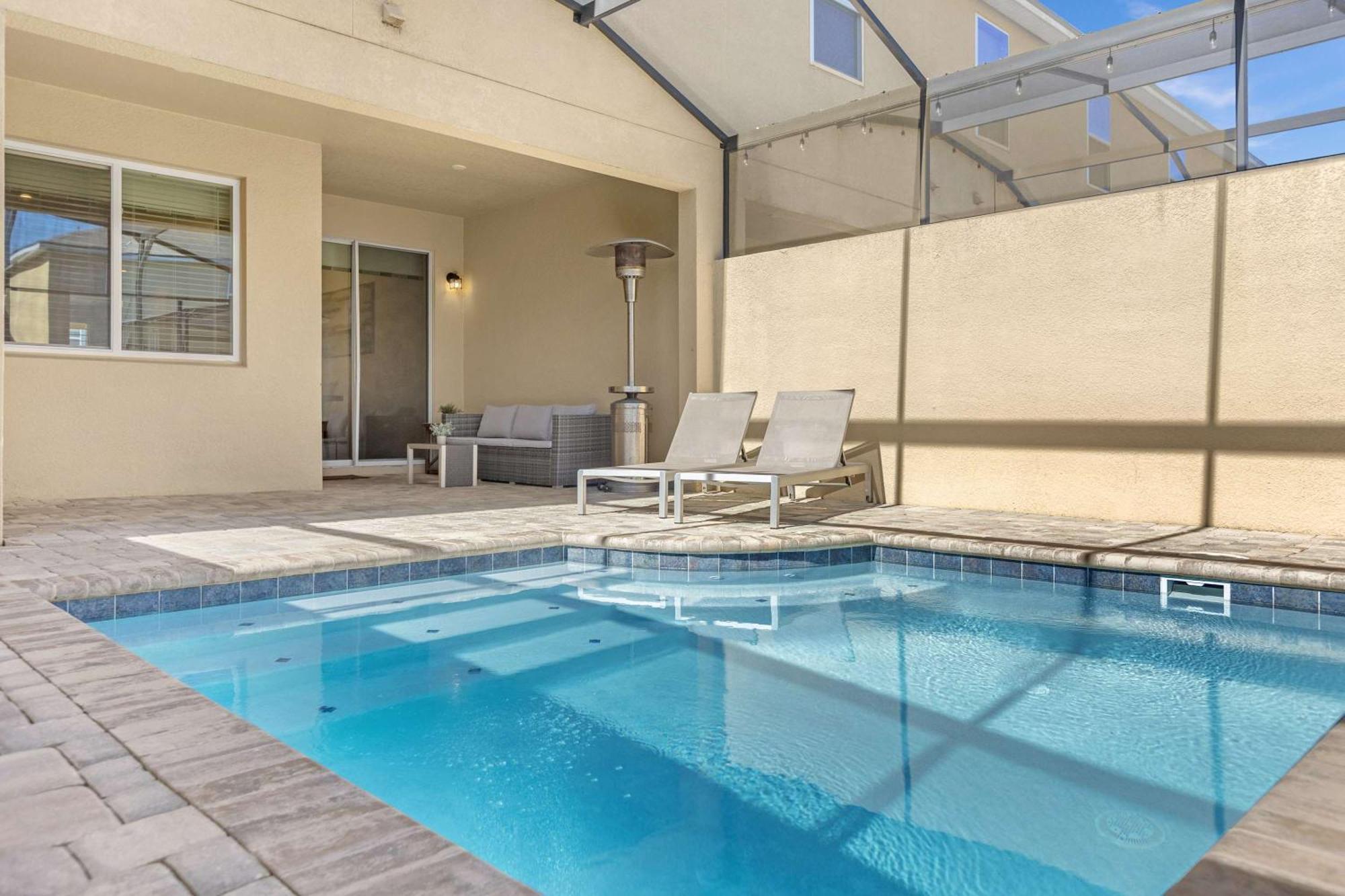 4Br Villa Home With Private Pool Near Disney Киссимми Экстерьер фото